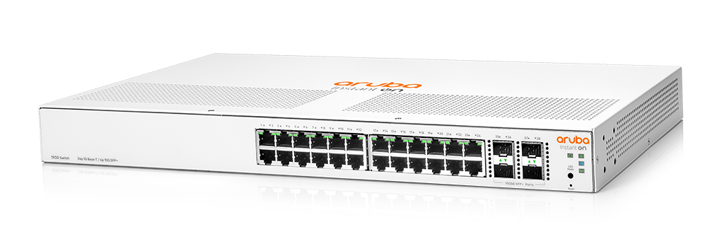 HPE Networking Instant On Switch 24P Gigabit 4P SFP+ 1930 (JL682A)