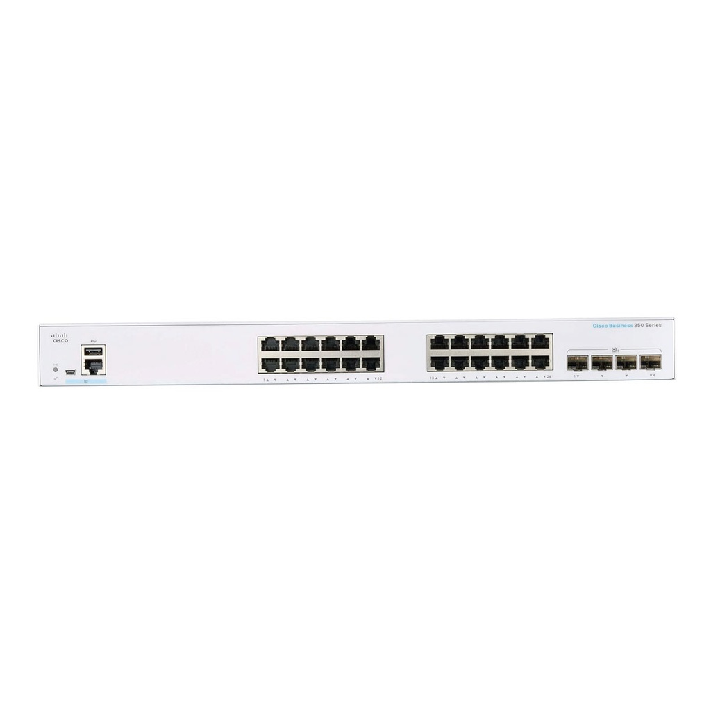 CBS350 Managed 24-port GE, 4x1G SFP