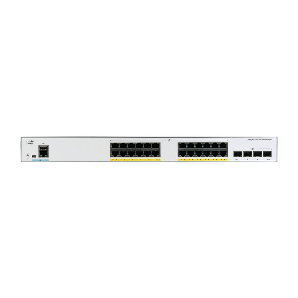 Cisco Catalyst 1000 24port GE, 4x1G SFP