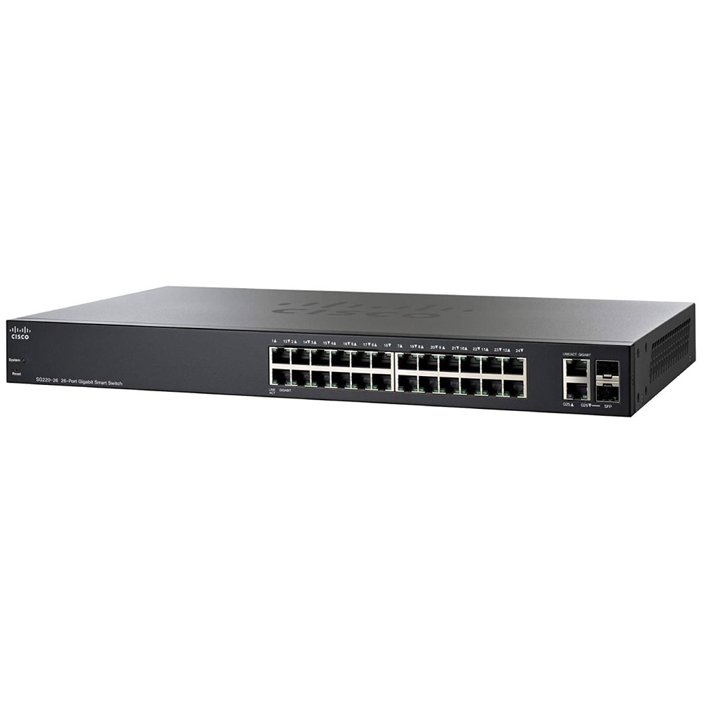 Cisco SG220-26-K9-EU 26 Port Gigabit Smart Switch