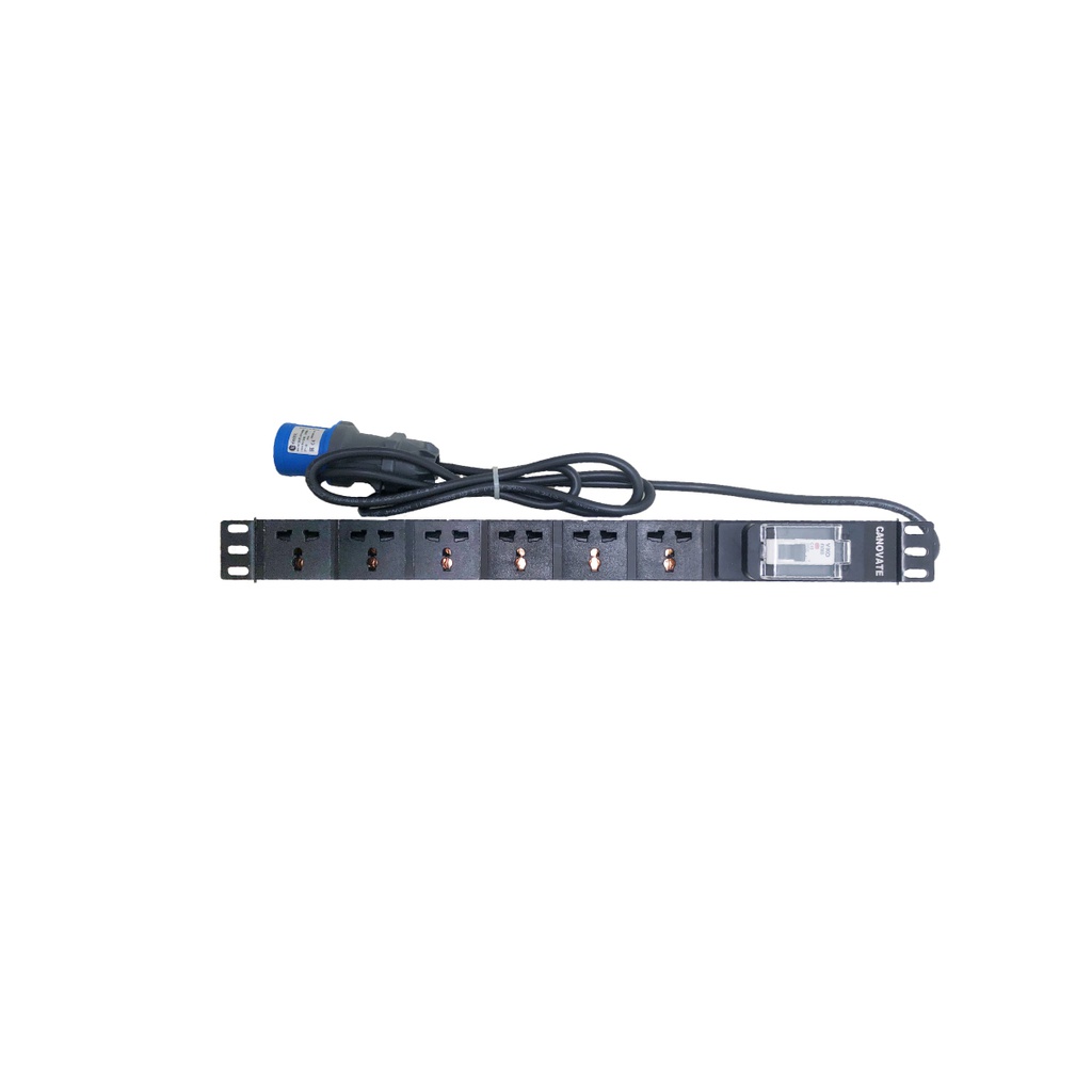 Canovate 1.5U 6 Way PDU